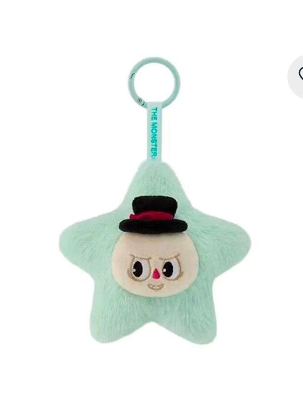 Pop Mart Labubu The Monsters Classic Series Sparkly Spooky Plush Pendant Open